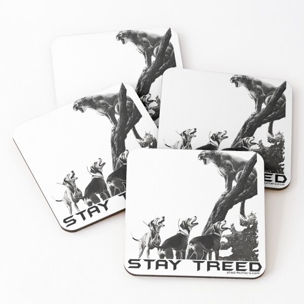 Item preview, Stay Treed Lion Hound Dog Hunting designed and sold by ShedHunters.