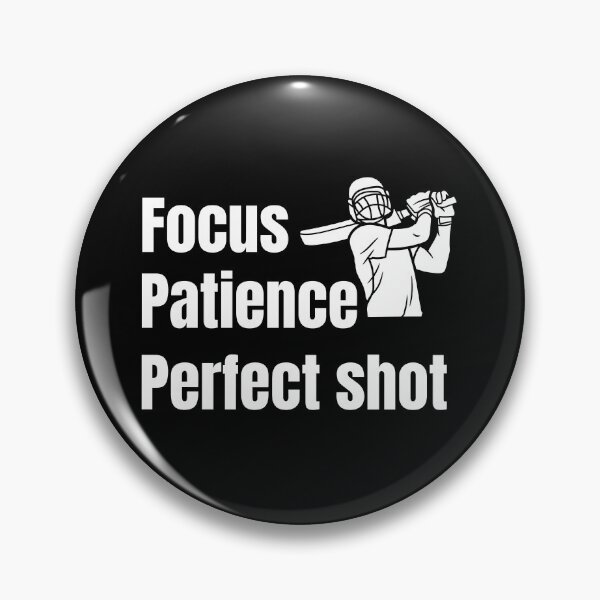 Item preview, Focus, Patience, Perfect Shot - white designed and sold by VasInd.