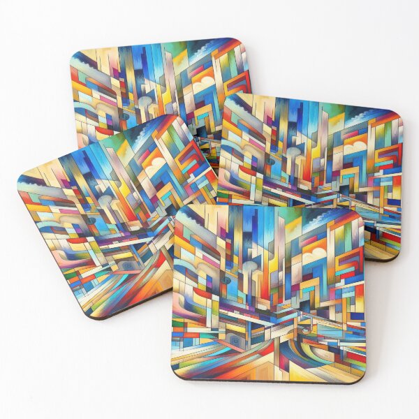 Item preview, Colorful Expronism artwork: A unique abstract masterpiece full of vibrancy and depth designed and sold by FotoworldEdel.
