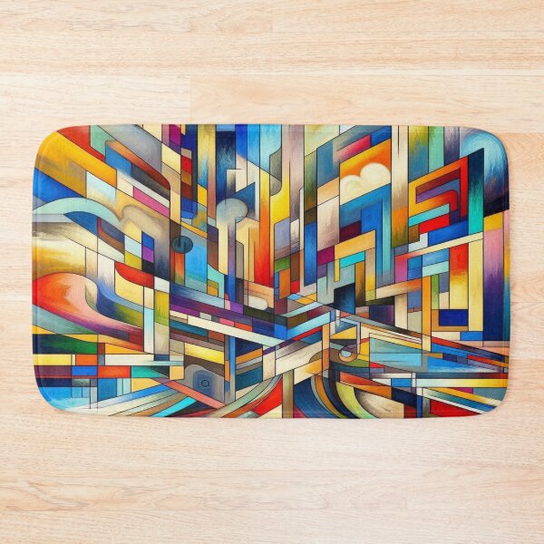 Item preview, Colorful Expronism artwork: A unique abstract masterpiece full of vibrancy and depth designed and sold by FotoworldEdel.