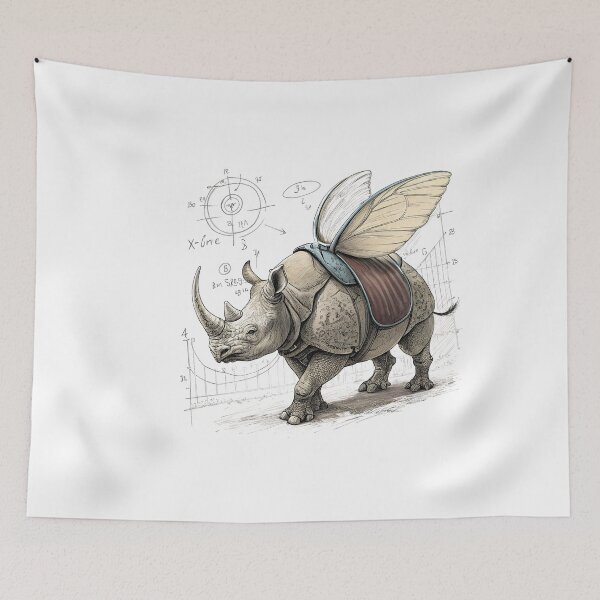 Item preview, Rhino-Beetle Blueprint designed and sold by NickTaroDesign.