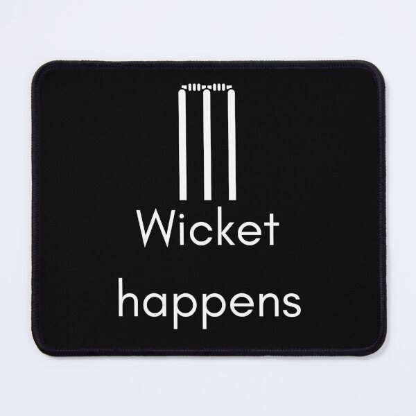 Item preview, Wicket Happens - white designed and sold by VasInd.