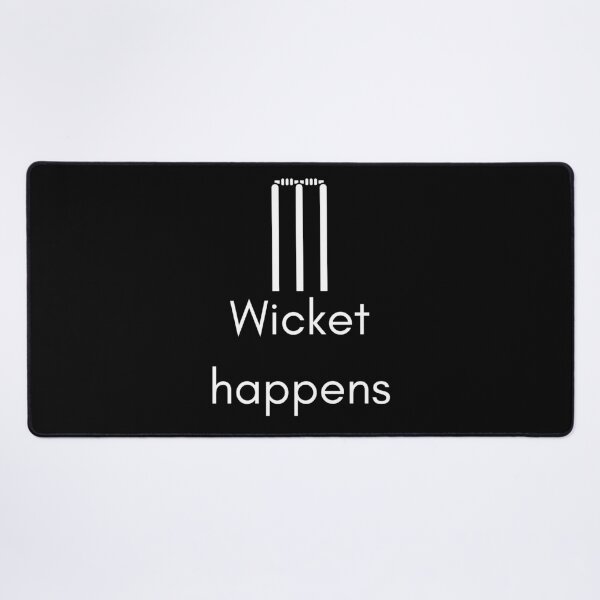 Item preview, Wicket Happens - white designed and sold by VasInd.