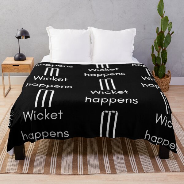 Item preview, Wicket Happens - white designed and sold by VasInd.