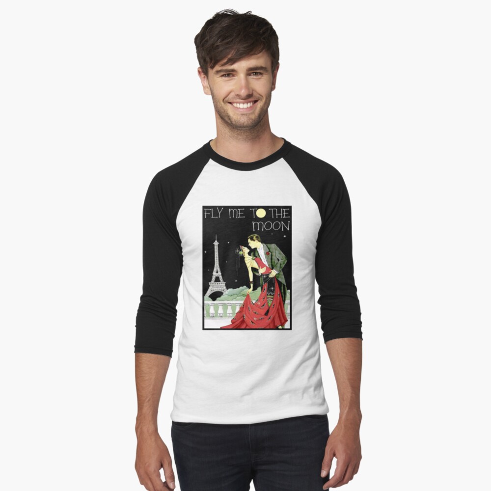 Item preview, Baseball ¾ Sleeve T-Shirt designed and sold by posterbobs.