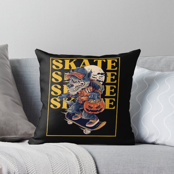 Item preview, Skate Wolf in Halloween - Halloween design designed and sold by TheArtistOf2022.