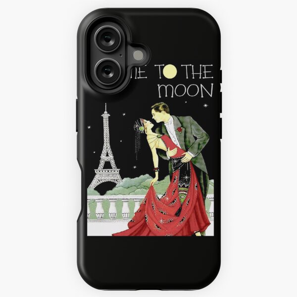 Vista previa del artículo con la obra «LLÉVAME A LA LUNA; Impresión de baile vintage», diseñado y vendido por posterbobs.