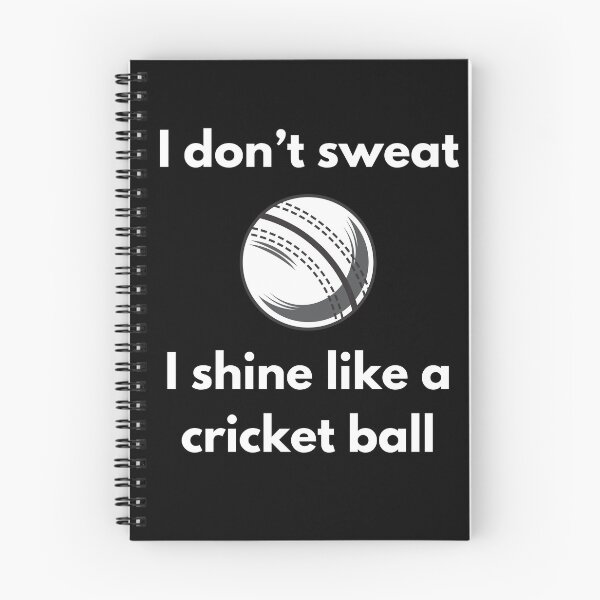 Artikelvorschau, Ich schwitze nicht, ich glänze wie ein Cricketball - weiß entworfen und verkauft von VasInd.
