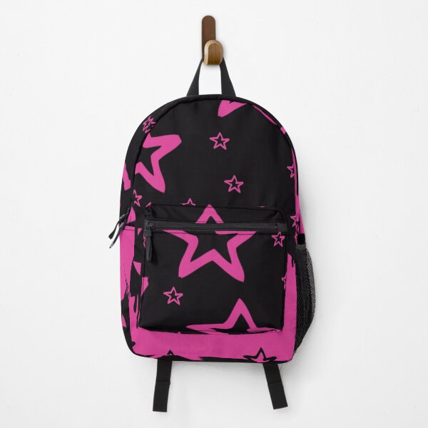 Item preview, Scribble Stars - Pink & Black designed and sold by SimsRice.