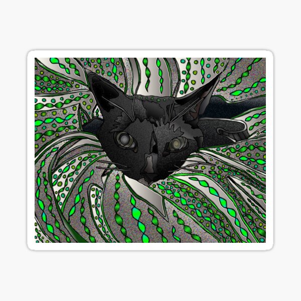 Cat Blanket Sticker