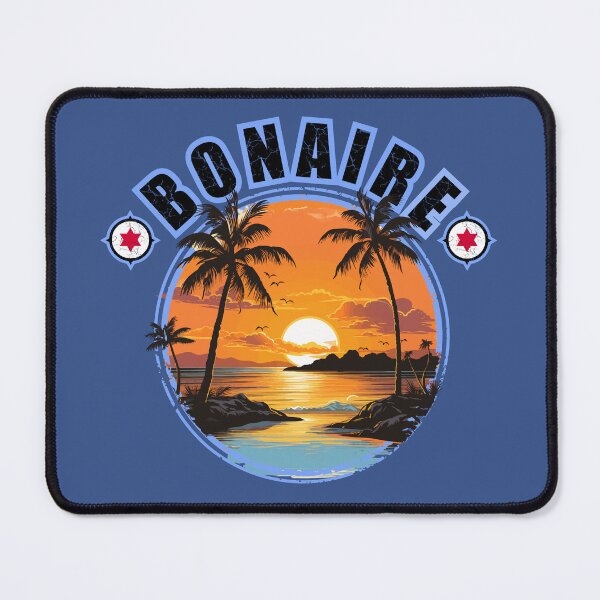 Item preview, Bonaire - Caribbean (with Blue Lettering) designed and sold by VelvetRoom.