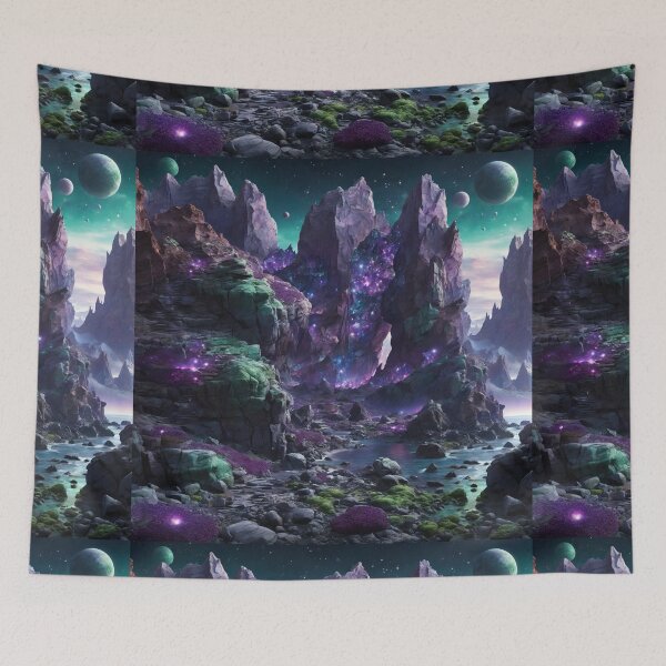 Item preview, Cosmic Cliffside designed and sold by Sadia  Jannat.