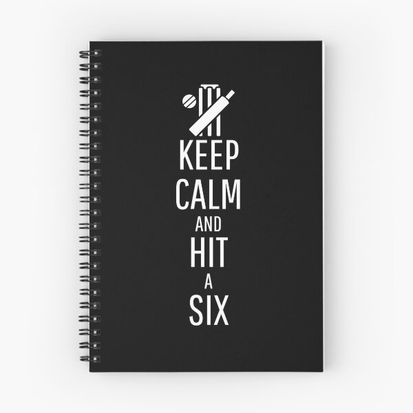 Item preview, Keep Calm and Hit a Six - white designed and sold by VasInd.