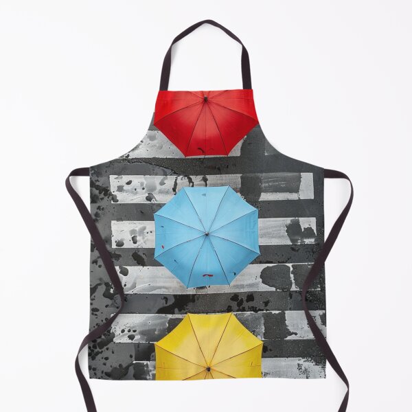 Item preview, Una fila de sombrillas de colores  designed and sold by Sigtrix.