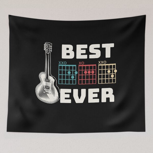 Item preview, Guitarist Father Best Dad Ever D A D Chord Gifts Guitar T-Shirt designed and sold by StreetArtPro.