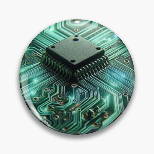 Item preview, Circuit Board with green energy   designed and sold by martinspixs.