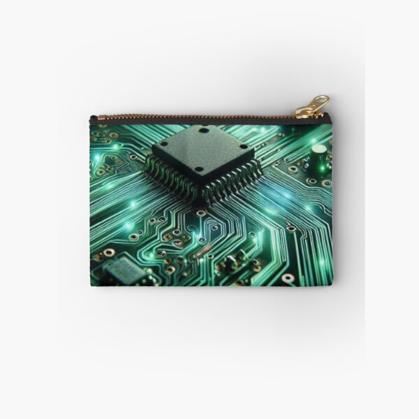 Item preview, Circuit Board with green energy   designed and sold by martinspixs.