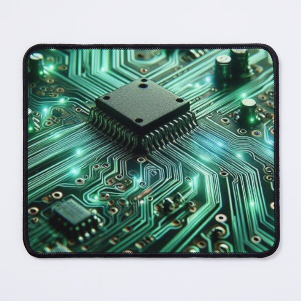 Item preview, Circuit Board with green energy   designed and sold by martinspixs.