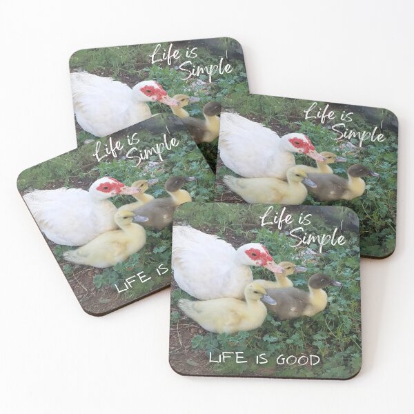Item preview, Life is Simple- Ducks designed and sold by SimpleatHeart.