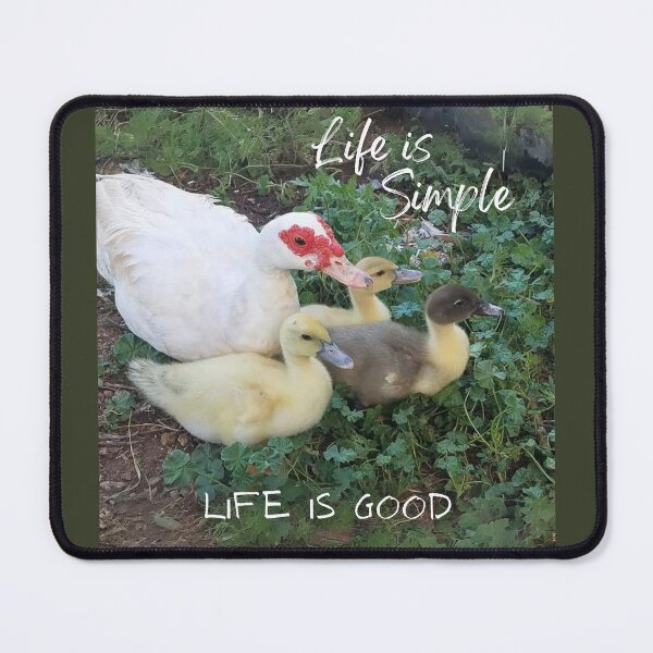 Item preview, Life is Simple- Ducks designed and sold by SimpleatHeart.