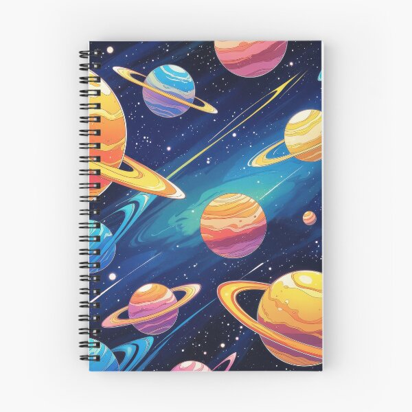 Item preview, Pattern of cosmic planets designed and sold by SimpliArtDaria.