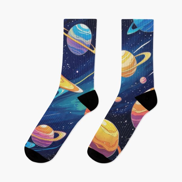 Item preview, Pattern of cosmic planets designed and sold by SimpliArtDaria.