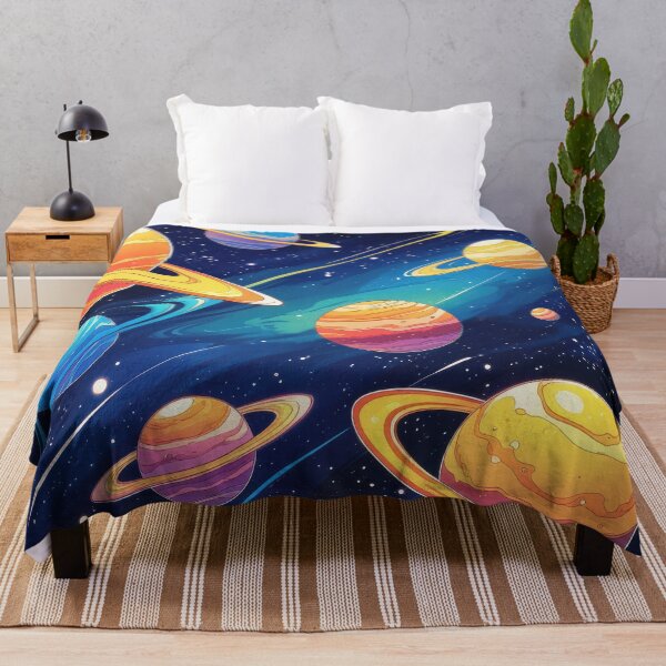 Artikelvorschau, Muster kosmischer Planeten entworfen und verkauft von SimpliArtDaria.
