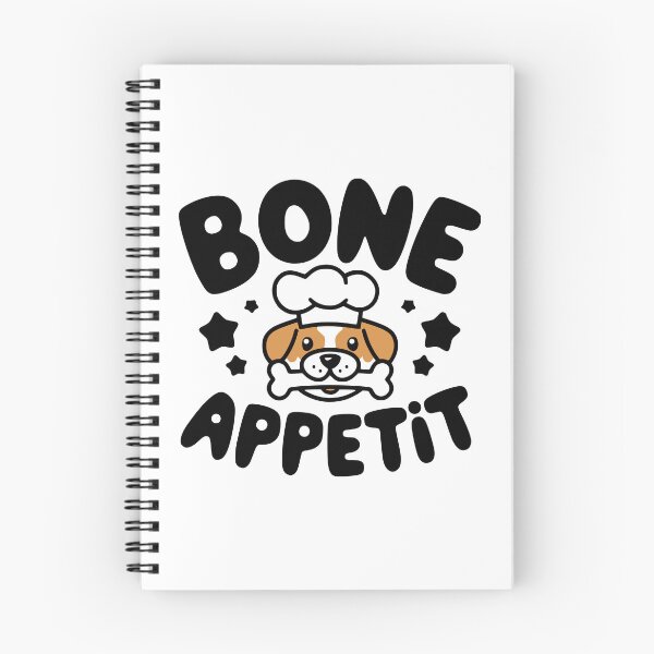 Item preview, Bone Appetit! Cute Dog Baking Pun designed and sold by PMCreative.