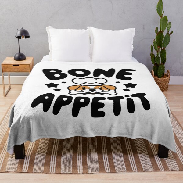 Item preview, Bone Appetit! Cute Dog Baking Pun designed and sold by PMCreative.