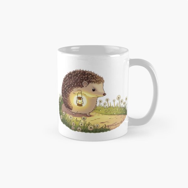 Artikelvorschau, Süßer Igel mit Laterne, Waldtier und Naturliebhaber entworfen und verkauft von madtoyman.
