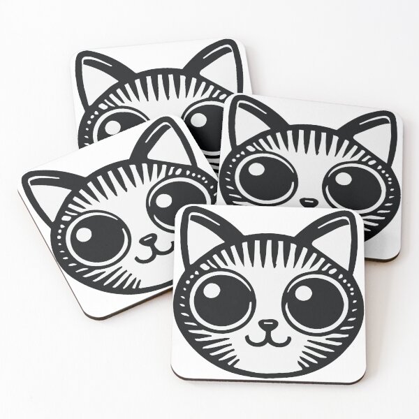 Item preview, Kittie Tiger Stripes designed and sold by Kunst Uit Delfzijl.