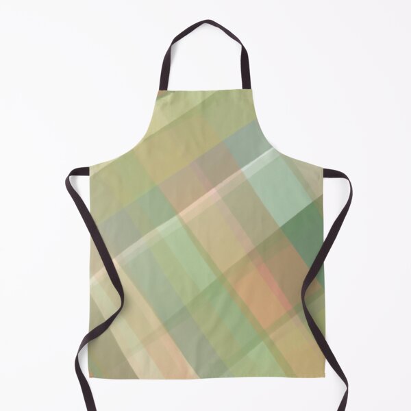 Aperçu de l'œuvre Plaid aquarelle orange et vert créée et vendue par MKTplaceDesign.