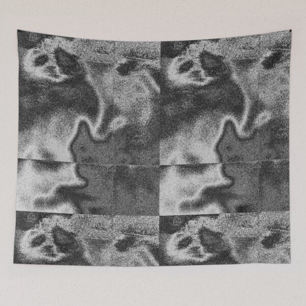 Item preview, Y2K Abstract Panda – Streetwear Graphic Print designed and sold by eddict.