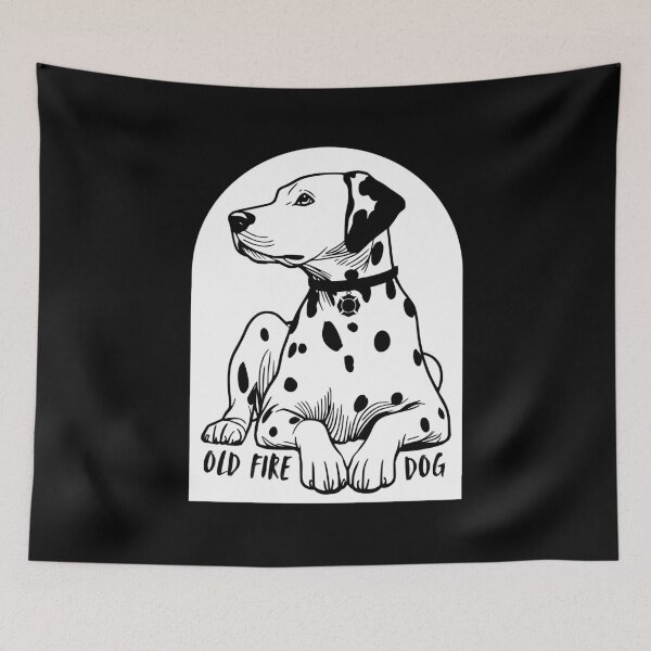 Item preview, Old Fire Dog designed and sold by AMERICANCHEEZ.