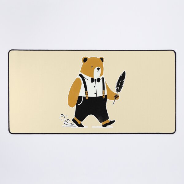 Item preview, The Animated Bear Scribe designed and sold by zzz888.