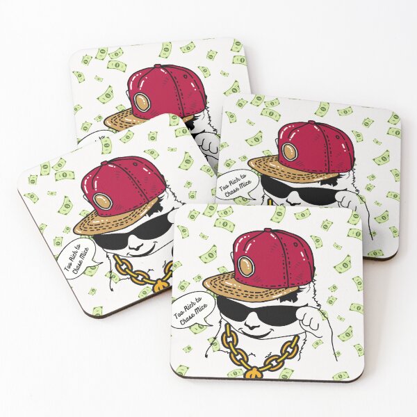 Item preview, Too Rich to Chase Mice – Retro Streetwear Vibes designed and sold by Zentuary.