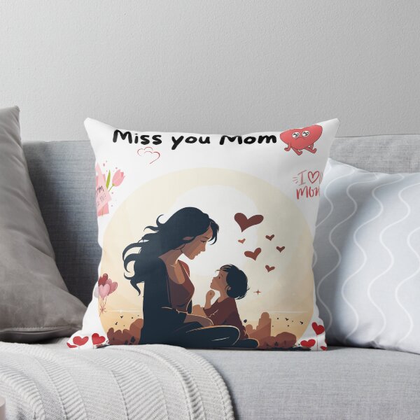 Item preview, Miss You Mom  Heartfelt Mother’s Love Sticker designed and sold by World-Shop25.