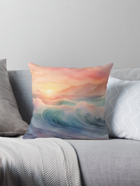 Artikel-Vorschau von Aquarell Sonnenuntergang, designt und verkauft von PharosArtStudio.