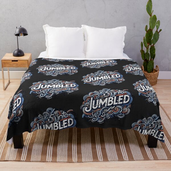 Item preview, JUMBLED - Chaos and Creativity Typography Art designed and sold by Desireehaz.