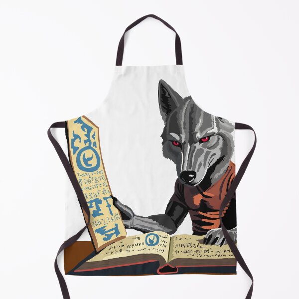 Item preview, Leaning Forward Runic Translator Wolf designed and sold by KlakkDrawsStuff.