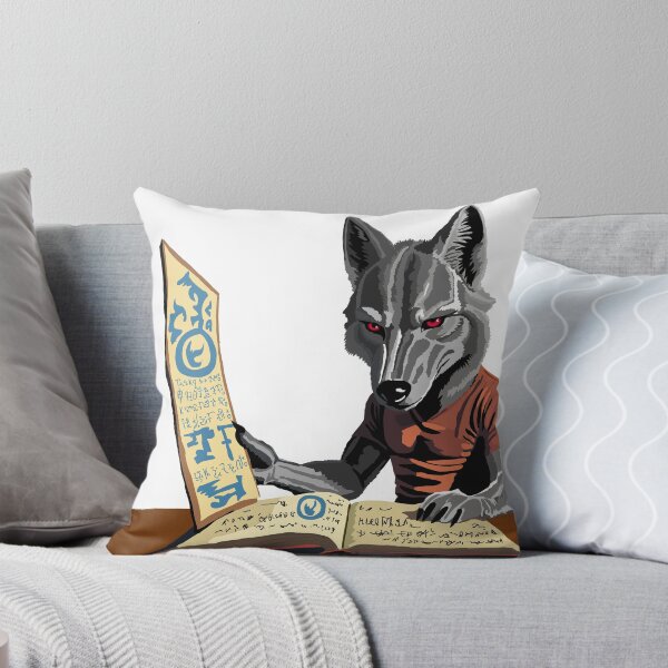 Item preview, Leaning Forward Runic Translator Wolf  designed and sold by KlakkDrawsStuff.