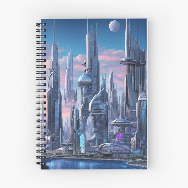 Item preview, Futuristic Cityscape designed and sold by Sadia  Jannat.