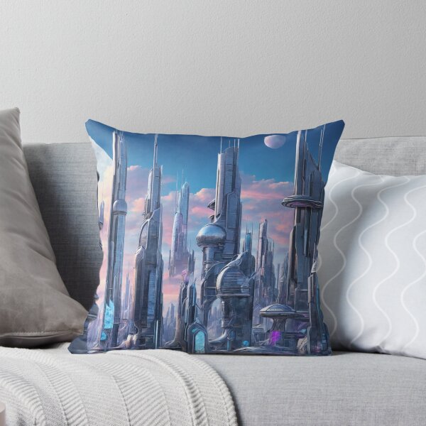 Item preview, Futuristic Cityscape designed and sold by Sadia  Jannat.