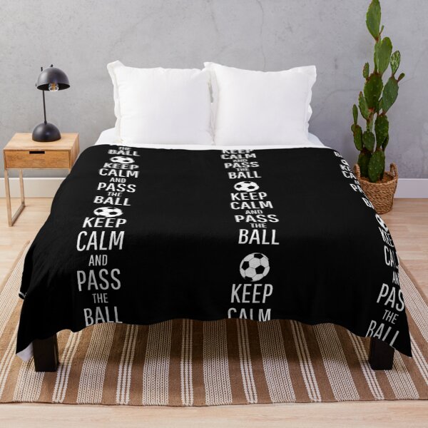Item preview, Keep Calm and Pass the Ball - white designed and sold by VasInd.