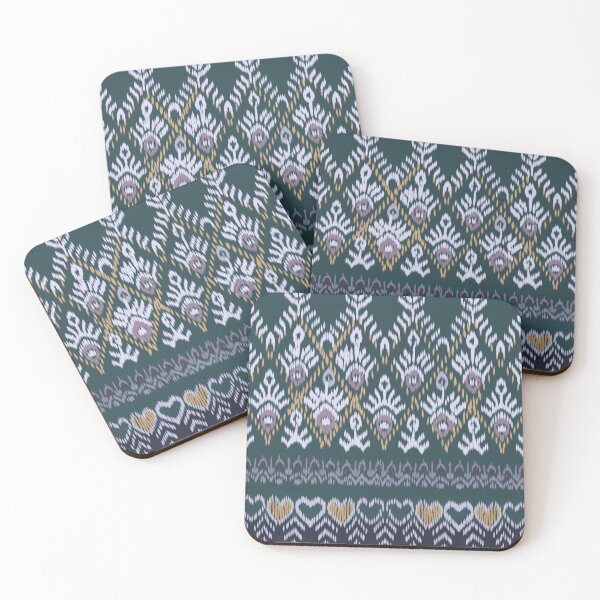 Item preview, Thai Traditional Ikat Border Pattern – Southeast Asian Textile Design designed and sold by Mondee Shop.