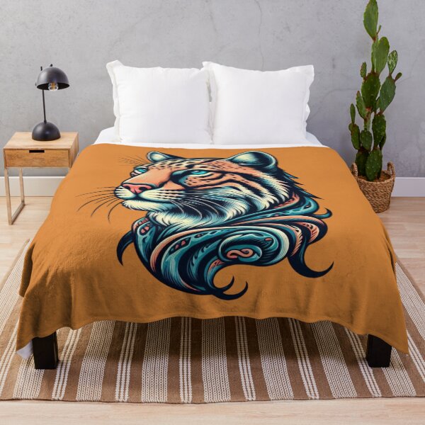 Item preview, Wavy Maned Tiger designed and sold by byvarol.
