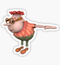 Carl T Pose Sticker