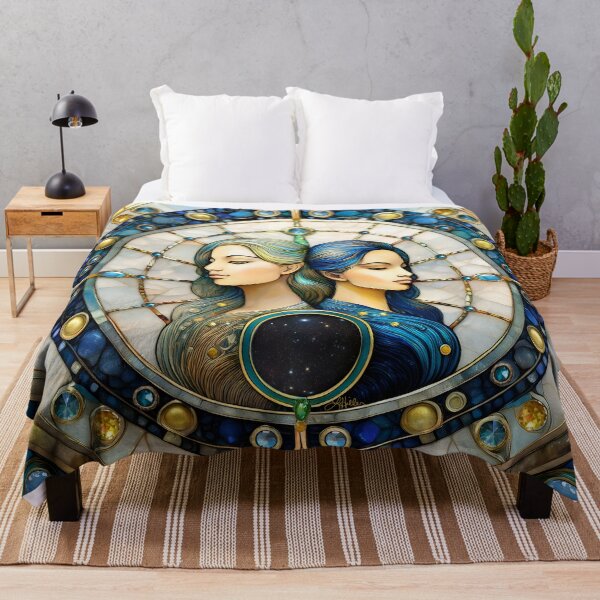 Item preview, Zodiac - Gemini The Twins designed and sold by Lee Hiller Designs.