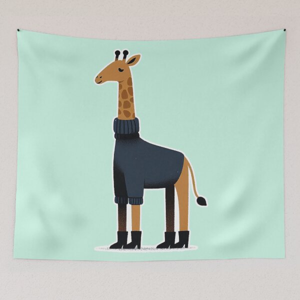 Item preview, The Cozy Giraffe designed and sold by zzz888.