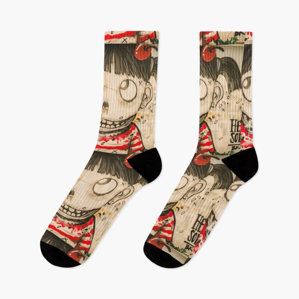 Item preview, Creepy Graffiti Girl designed and sold by Glam-OOTD.